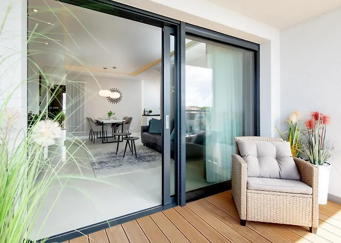 アパート Gardenia Seaside 2 With Sea View By Renters Dziwnów