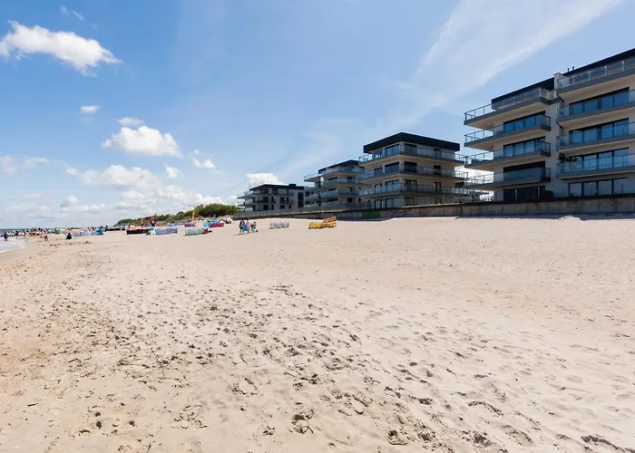 アパート Gardenia Seaside 2 With Sea View By Renters Dziwnów